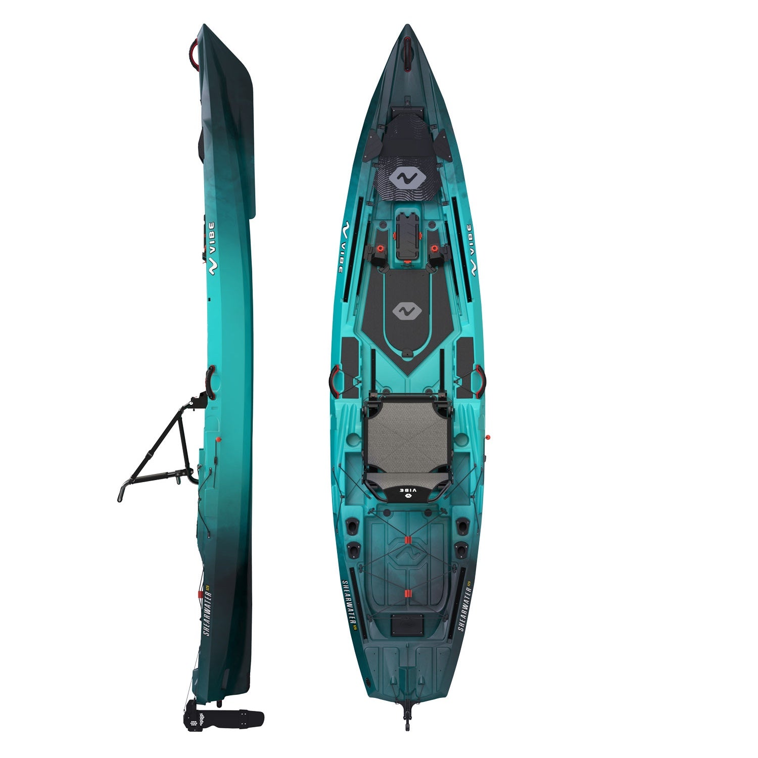 Shearwater 125 - Kayak de pêche rigide