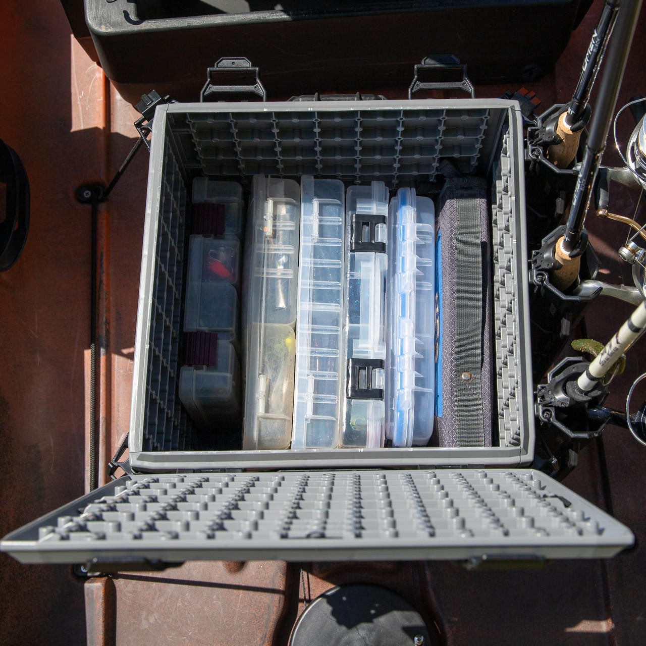 BlackPak Pro Kayak Fishing Crate - 13" X 13"YakAttack