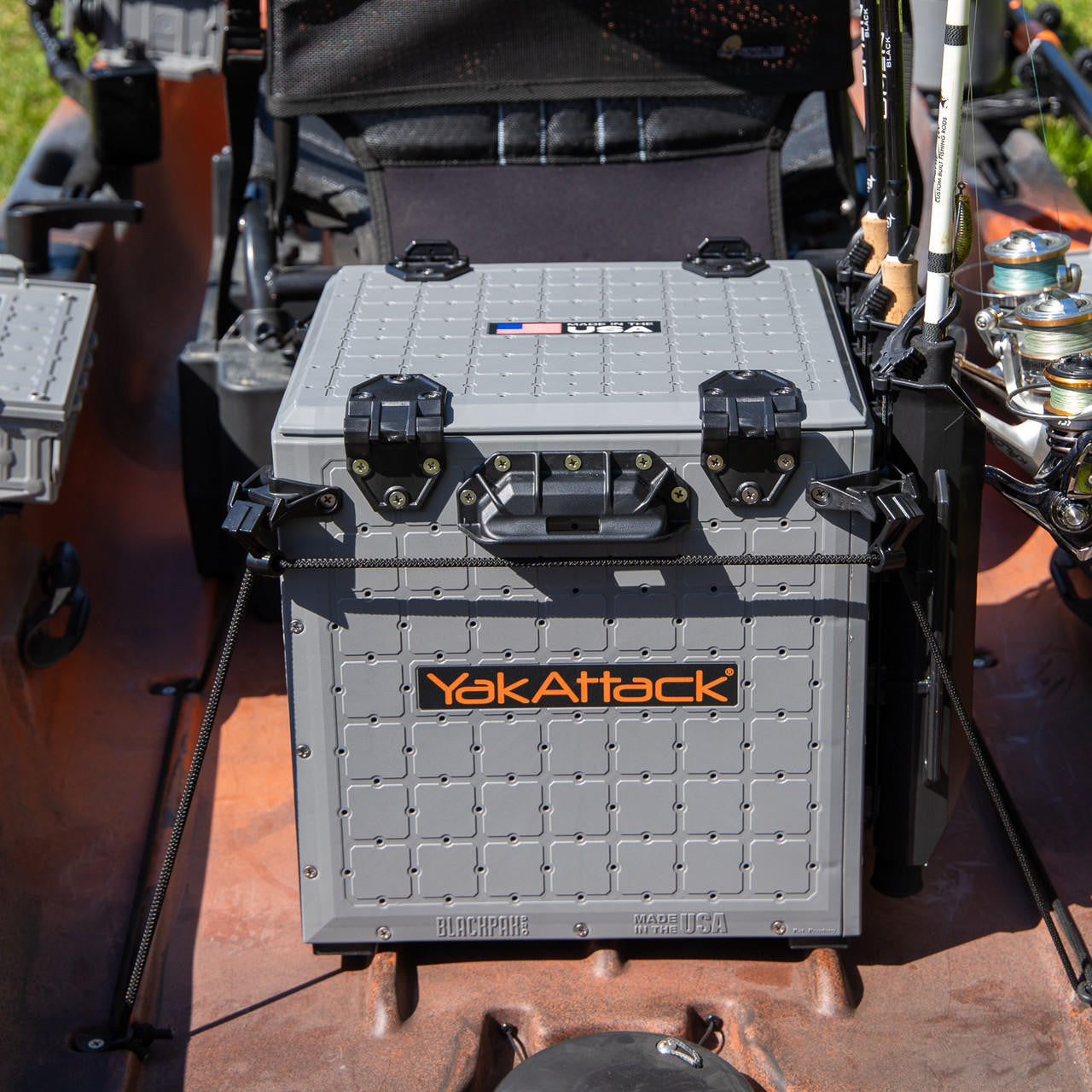 BlackPak Pro Kayak Fishing Crate - 13" X 13"YakAttack