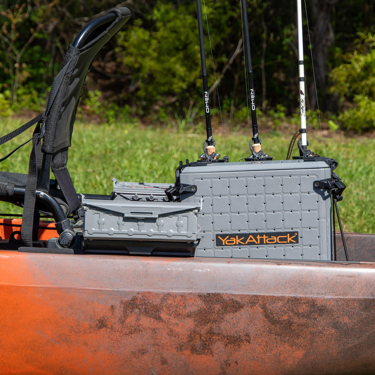 BlackPak Pro Kayak Fishing Crate - 13" X 13"YakAttack