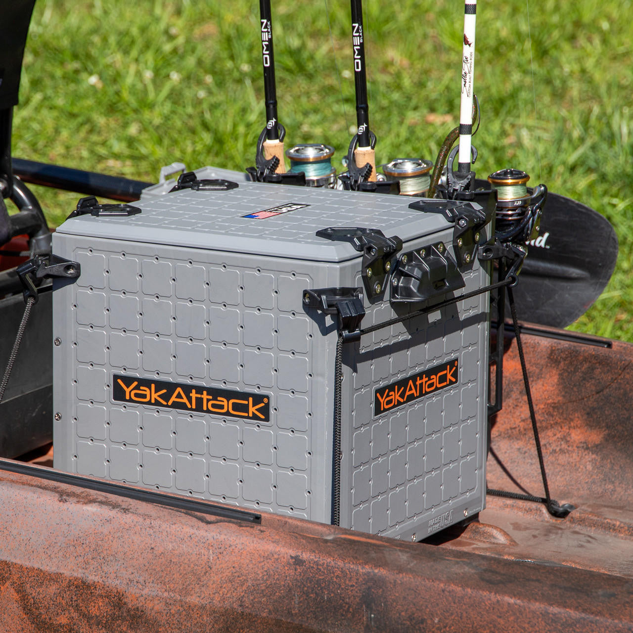 BlackPak Pro Kayak Fishing Crate - 13" X 13"YakAttack