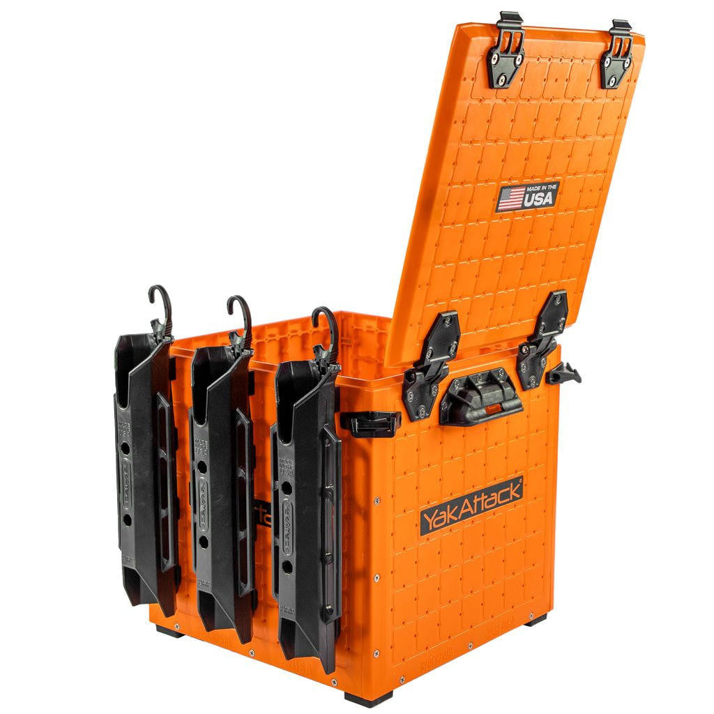 BlackPak Pro Kayak Fishing Crate - 13" X 13"YakAttack