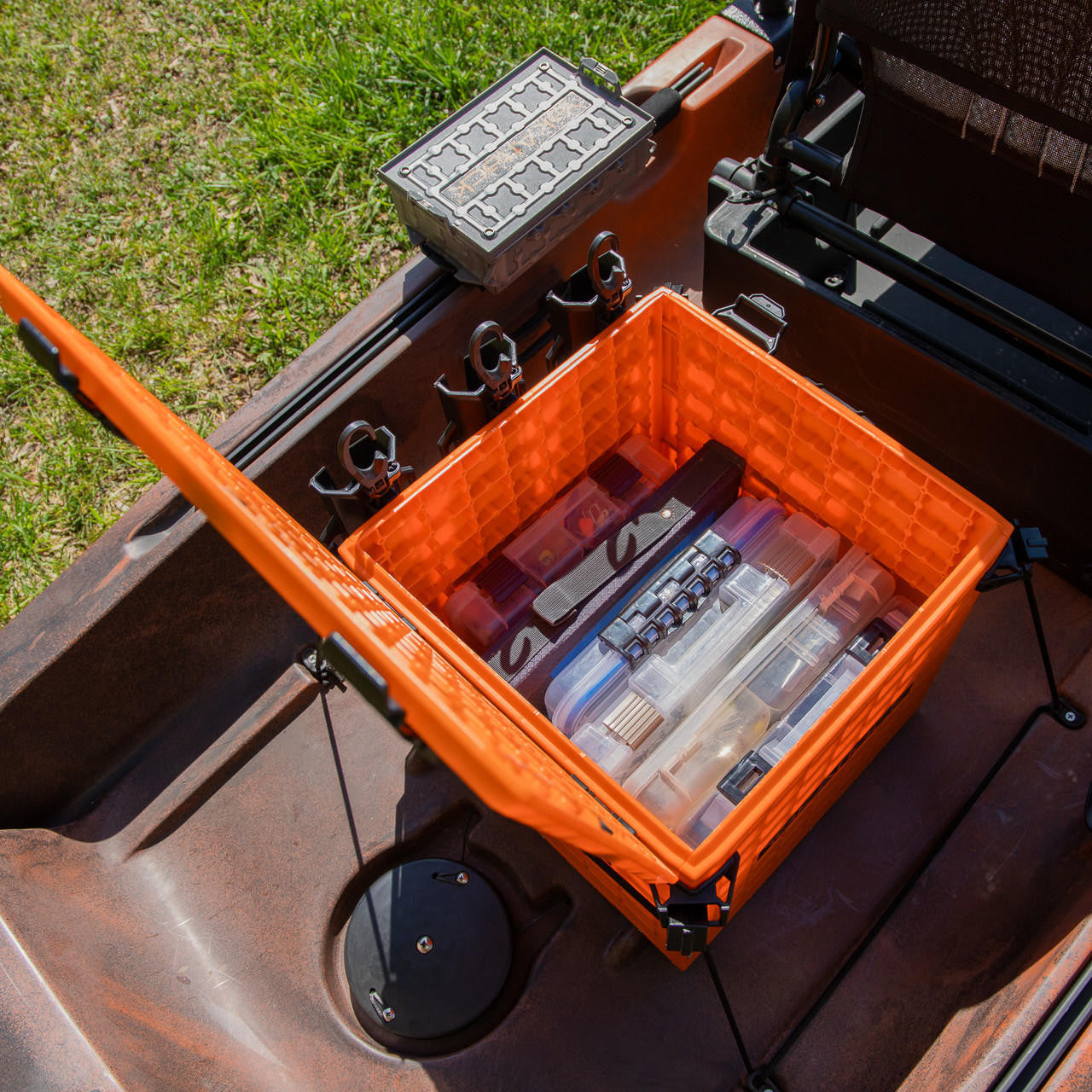 BlackPak Pro Kayak Fishing Crate - 13" X 13"YakAttack
