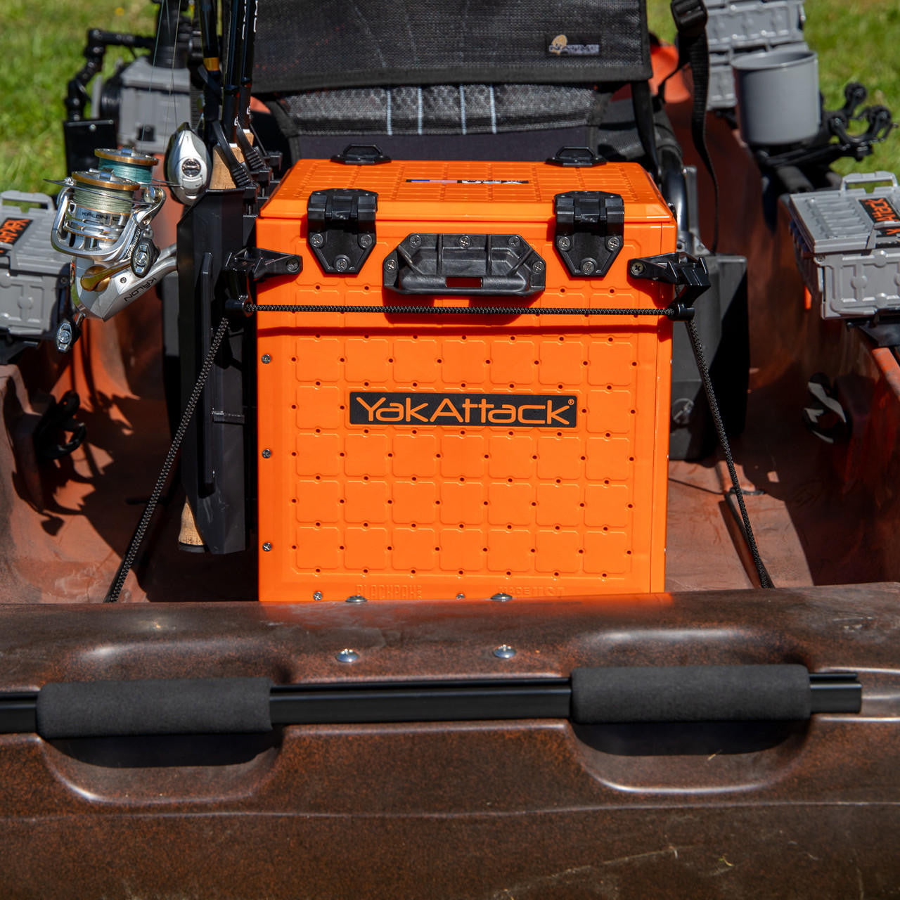 BlackPak Pro Kayak Fishing Crate - 13" X 13"YakAttack