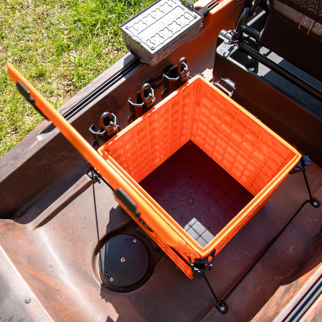 BlackPak Pro Kayak Fishing Crate - 13" X 13"YakAttack