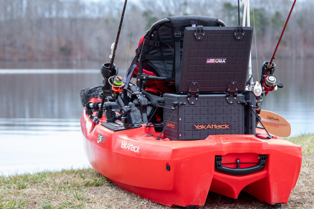 BlackPak Pro Kayak Fishing Crate - 13" X 13"YakAttack
