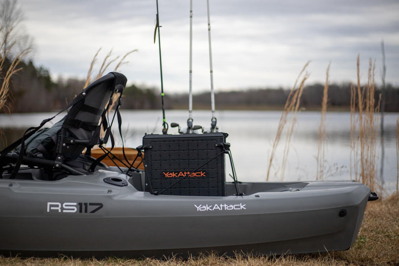 BlackPak Pro Kayak Fishing Crate - 13" X 13"YakAttack