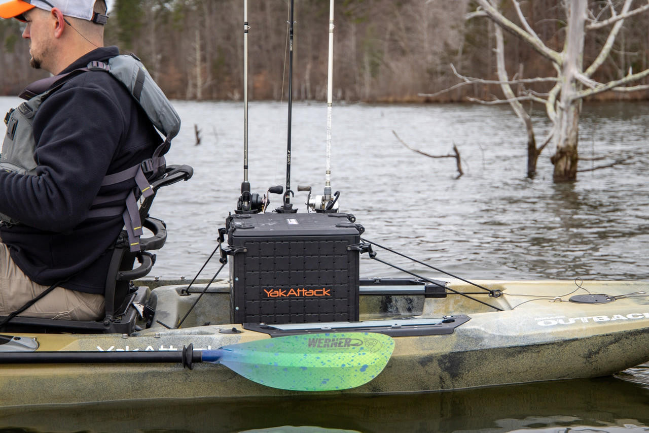 BlackPak Pro Kayak Fishing Crate - 13" X 13"YakAttack