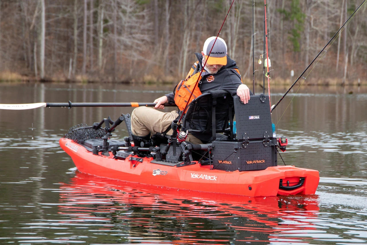BlackPak Pro Kayak Fishing Crate - 13" X 13"YakAttack