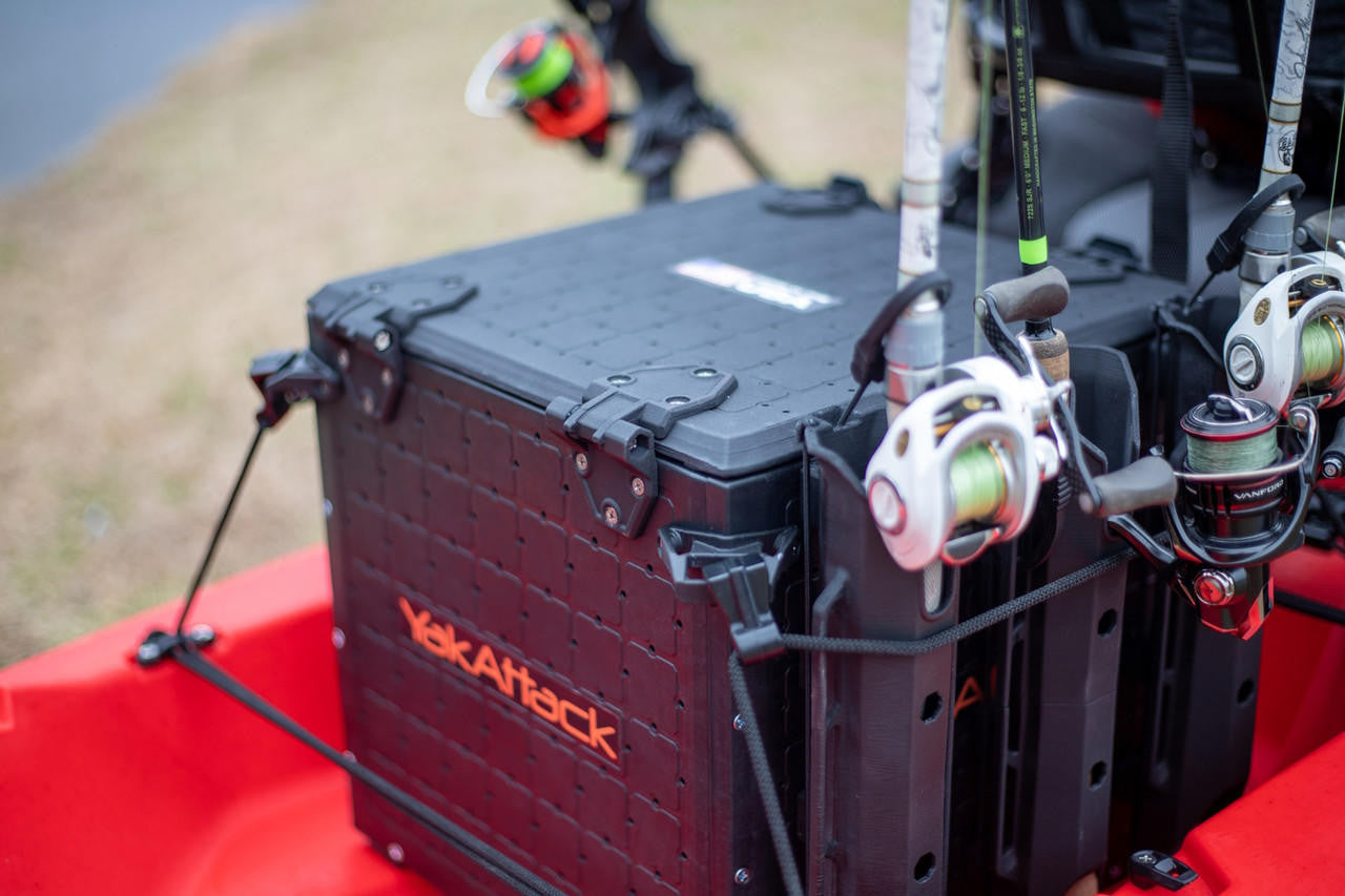 BlackPak Pro Kayak Fishing Crate - 13" X 13"YakAttack