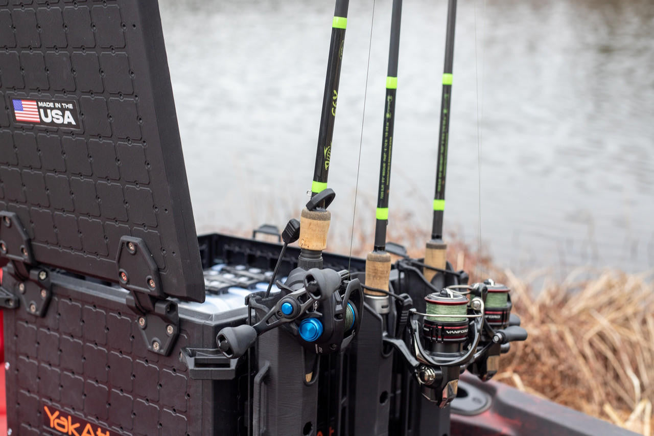 BlackPak Pro Kayak Fishing Crate - 13" X 13"YakAttack