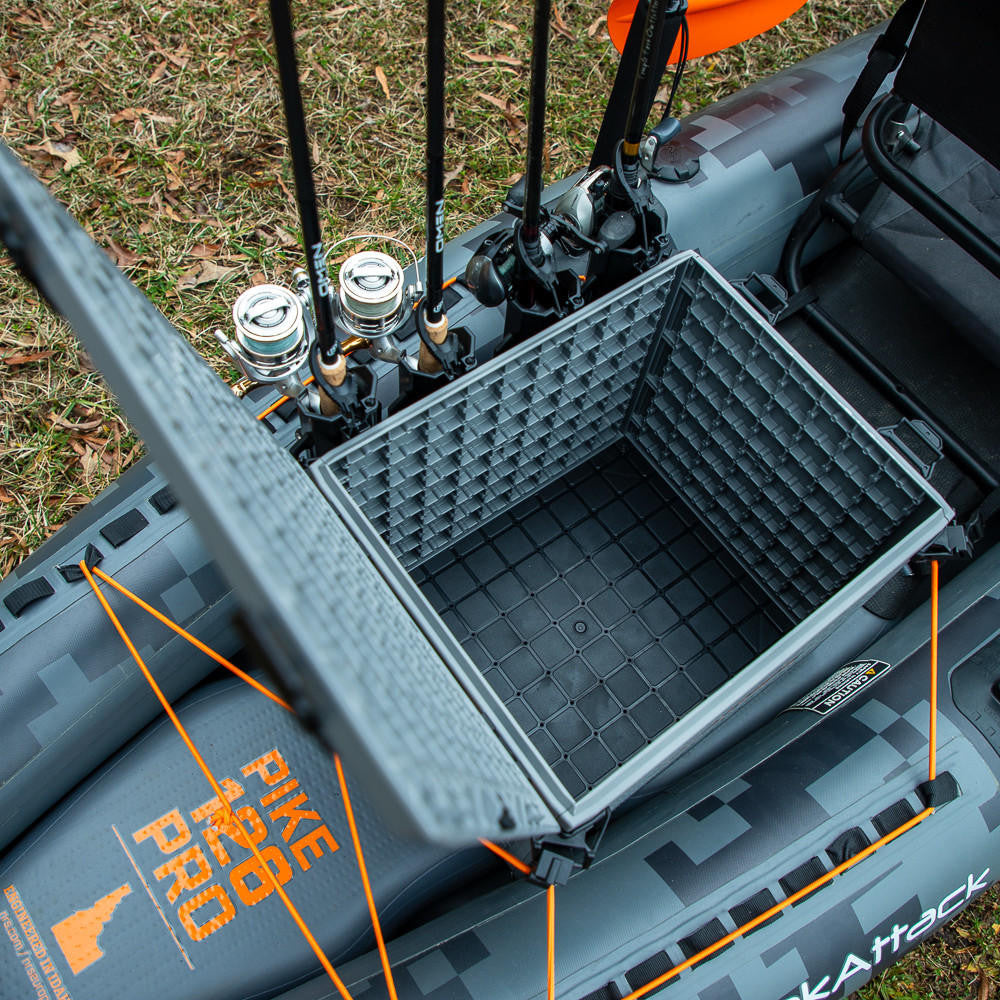 BlackPak Pro Kayak Fishing Crate - 13" X 16" YakAttack