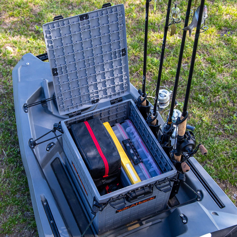 BlackPak Pro Kayak Fishing Crate - 13" X 16" YakAttack