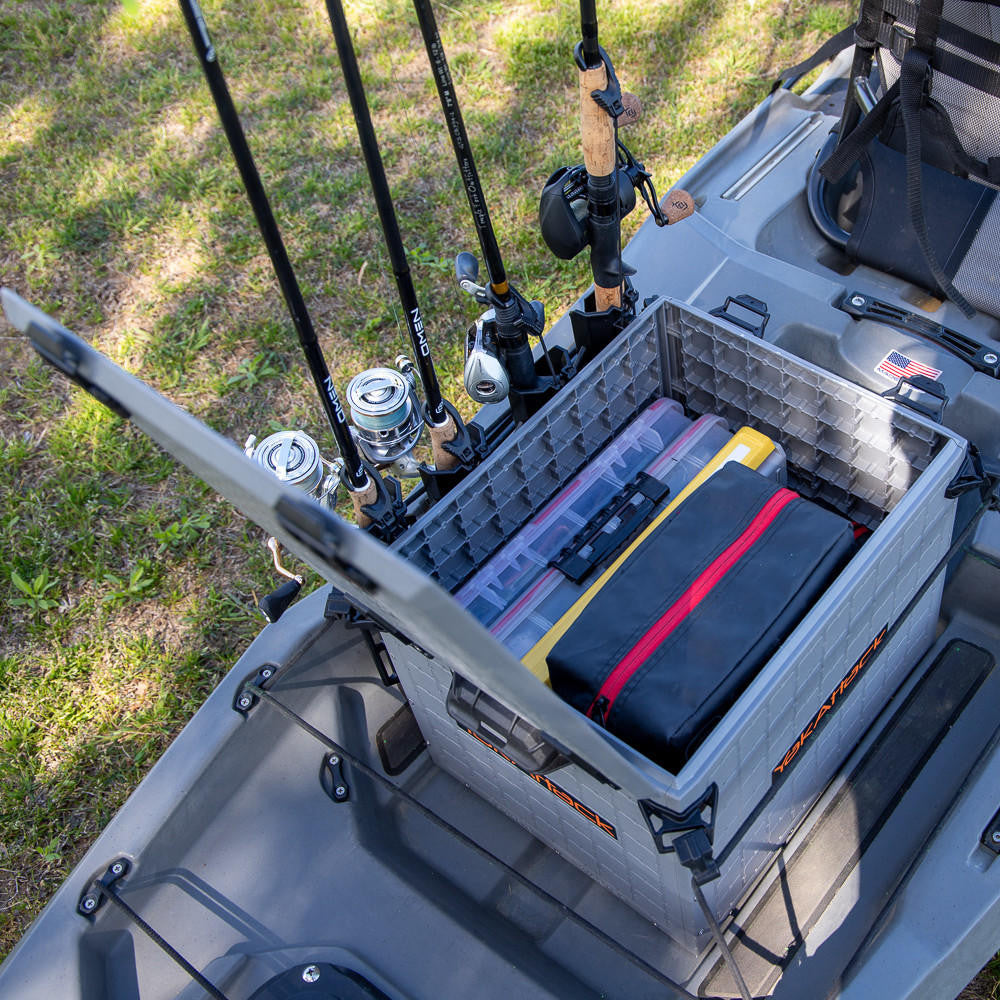 BlackPak Pro Kayak Fishing Crate - 13" X 16" YakAttack