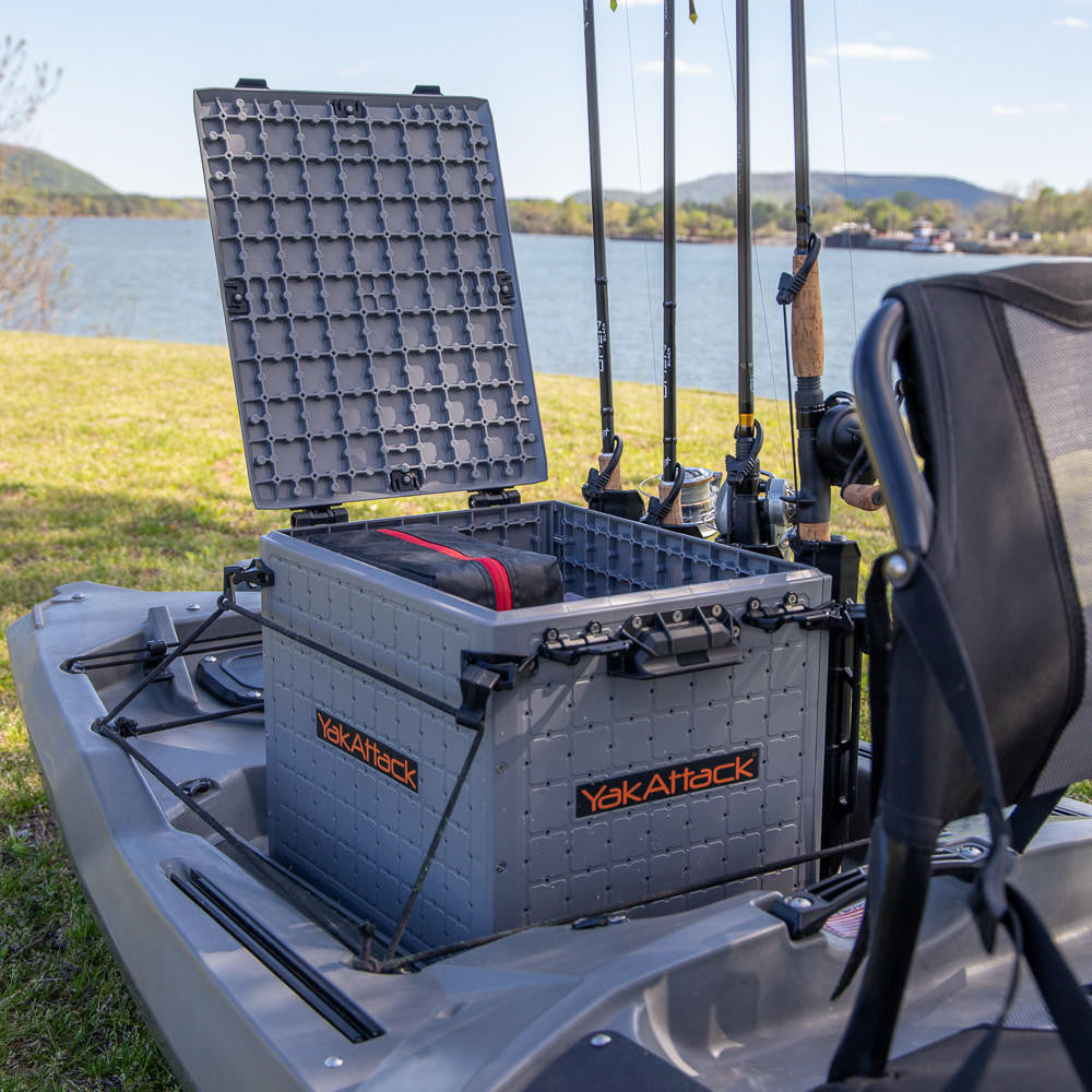 BlackPak Pro Kayak Fishing Crate - 13" X 16" YakAttack