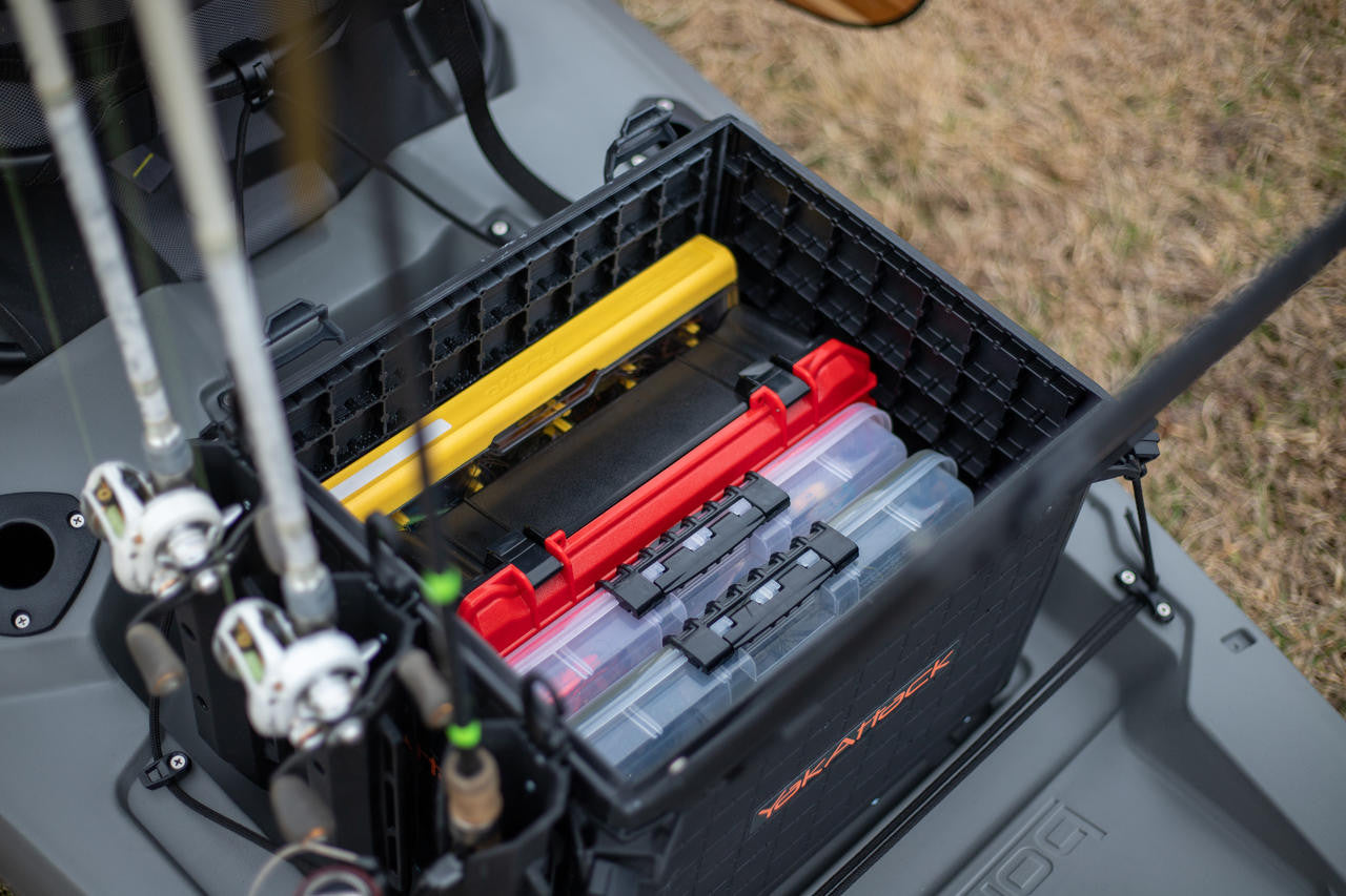 BlackPak Pro Kayak Fishing Crate - 13" X 16" YakAttack