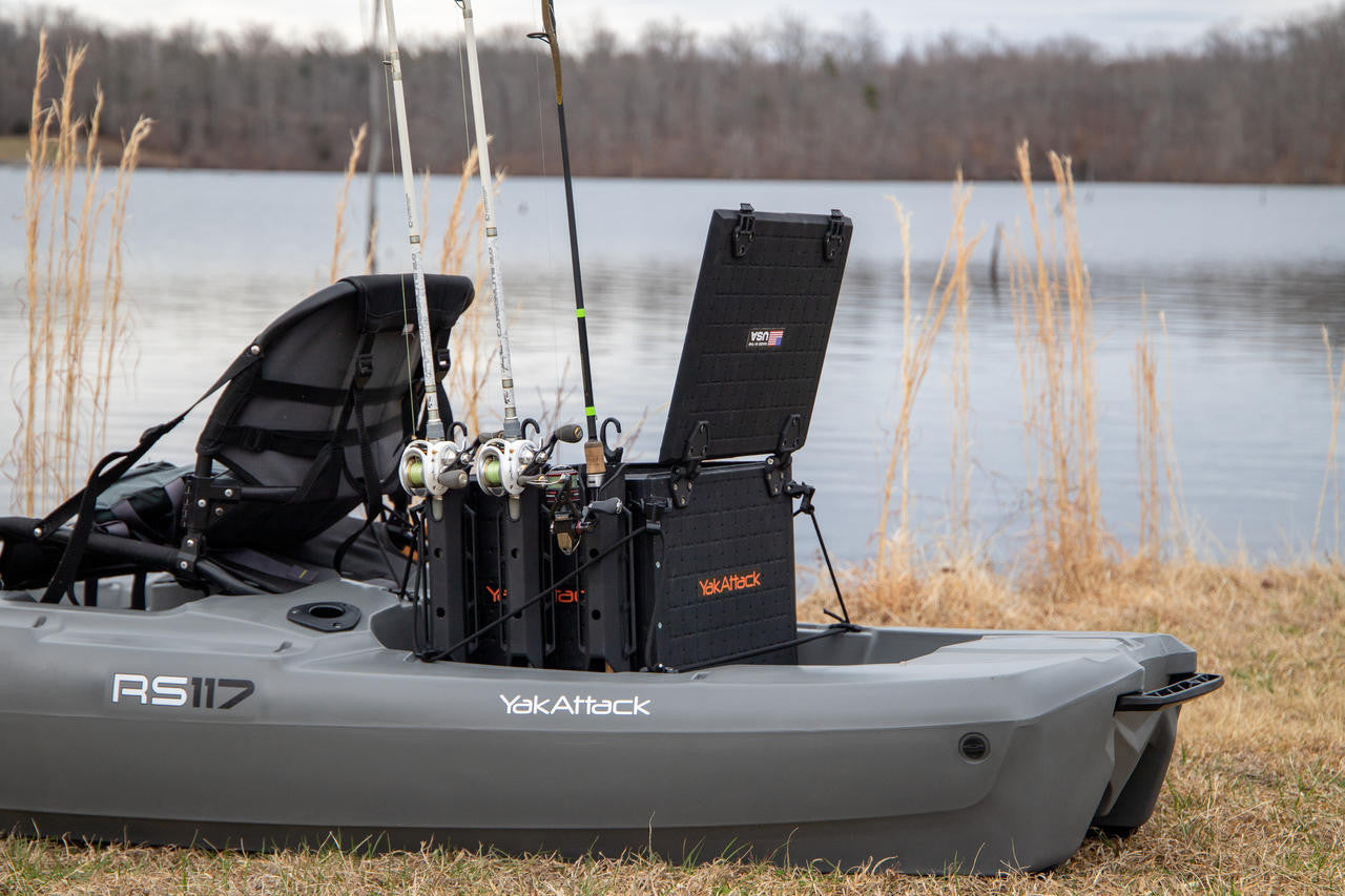BlackPak Pro Kayak Fishing Crate - 13" X 16" YakAttack