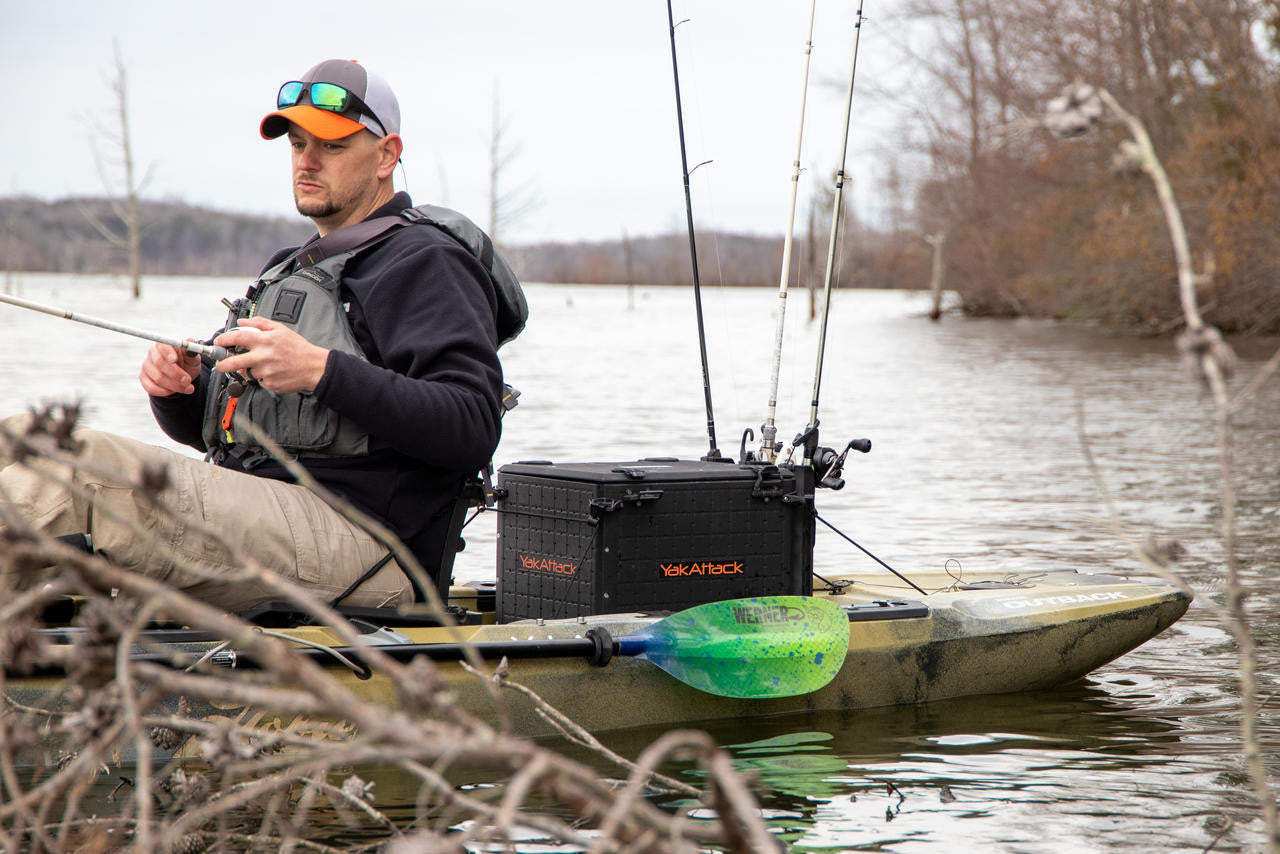 BlackPak Pro Kayak Fishing Crate - 13" X 16" YakAttack