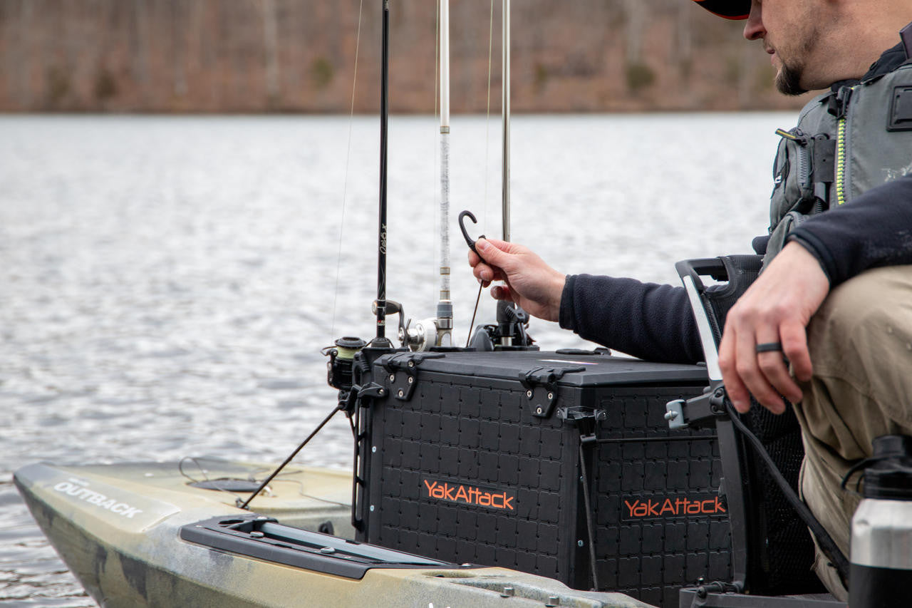 BlackPak Pro Kayak Fishing Crate - 13" X 16" YakAttack