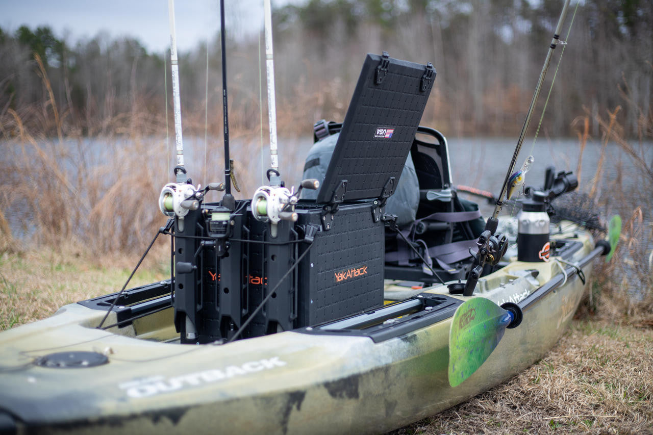 BlackPak Pro Kayak Fishing Crate - 13" X 16" YakAttack