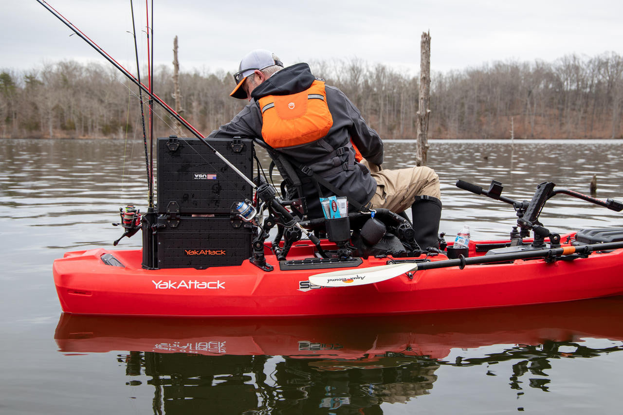 BlackPak Pro Kayak Fishing Crate - 13" X 16" YakAttack