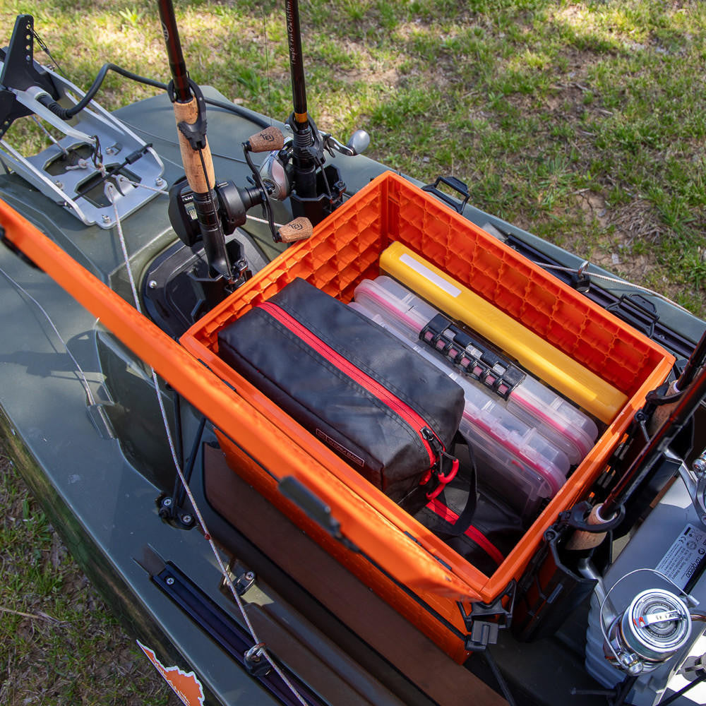 BlackPak Pro Kayak Fishing Crate - 13" X 16" YakAttack