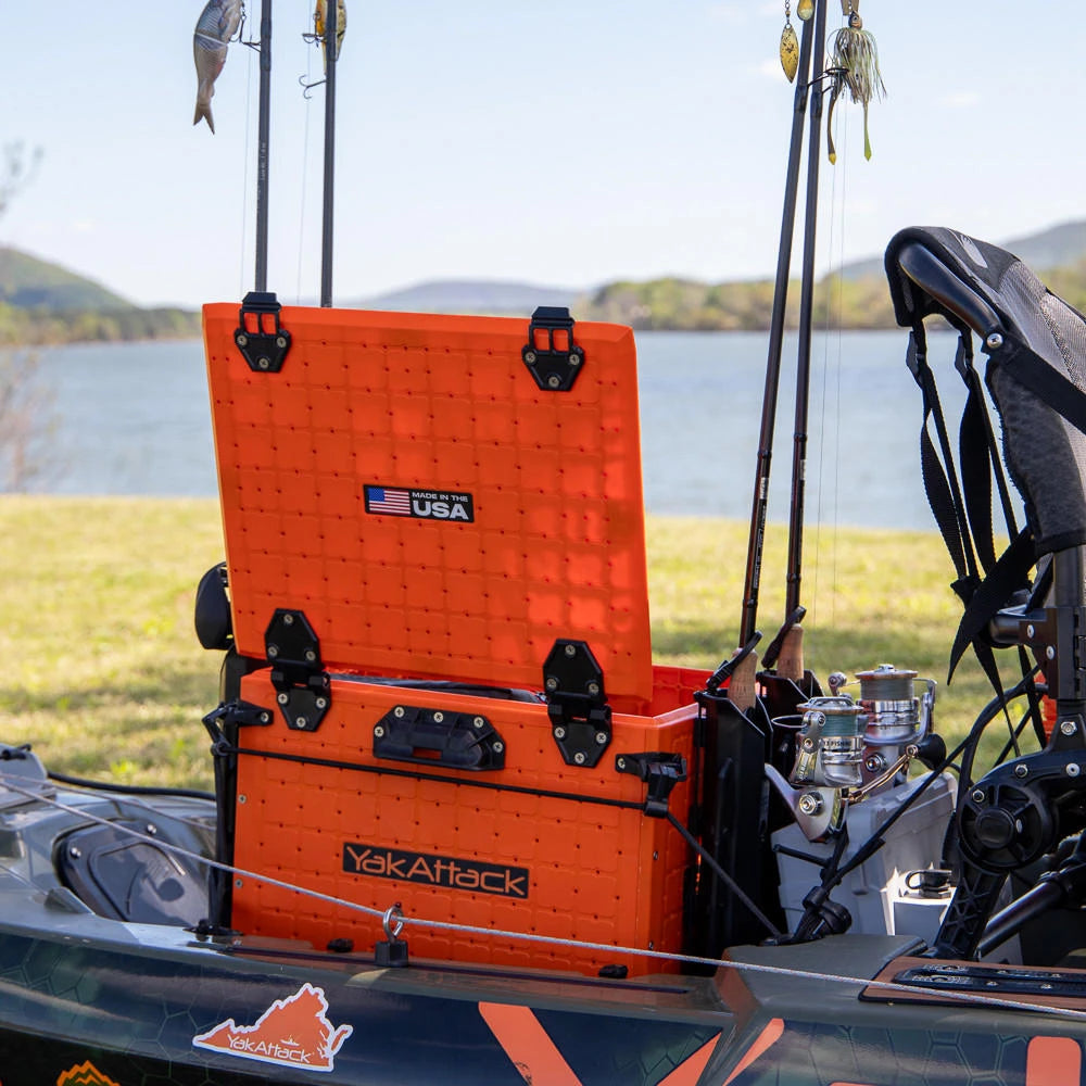 BlackPak Pro Kayak Fishing Crate - 13" X 16" YakAttack