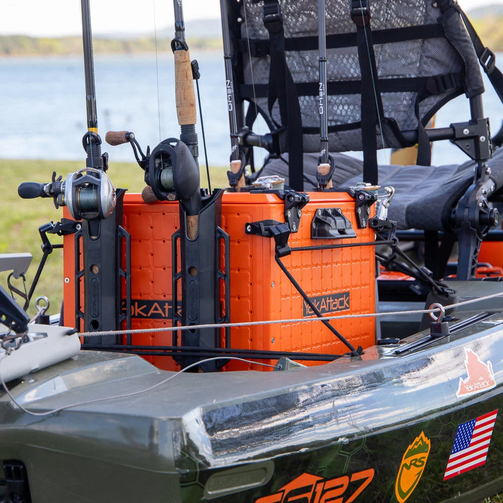 BlackPak Pro Kayak Fishing Crate - 13" X 16" YakAttack