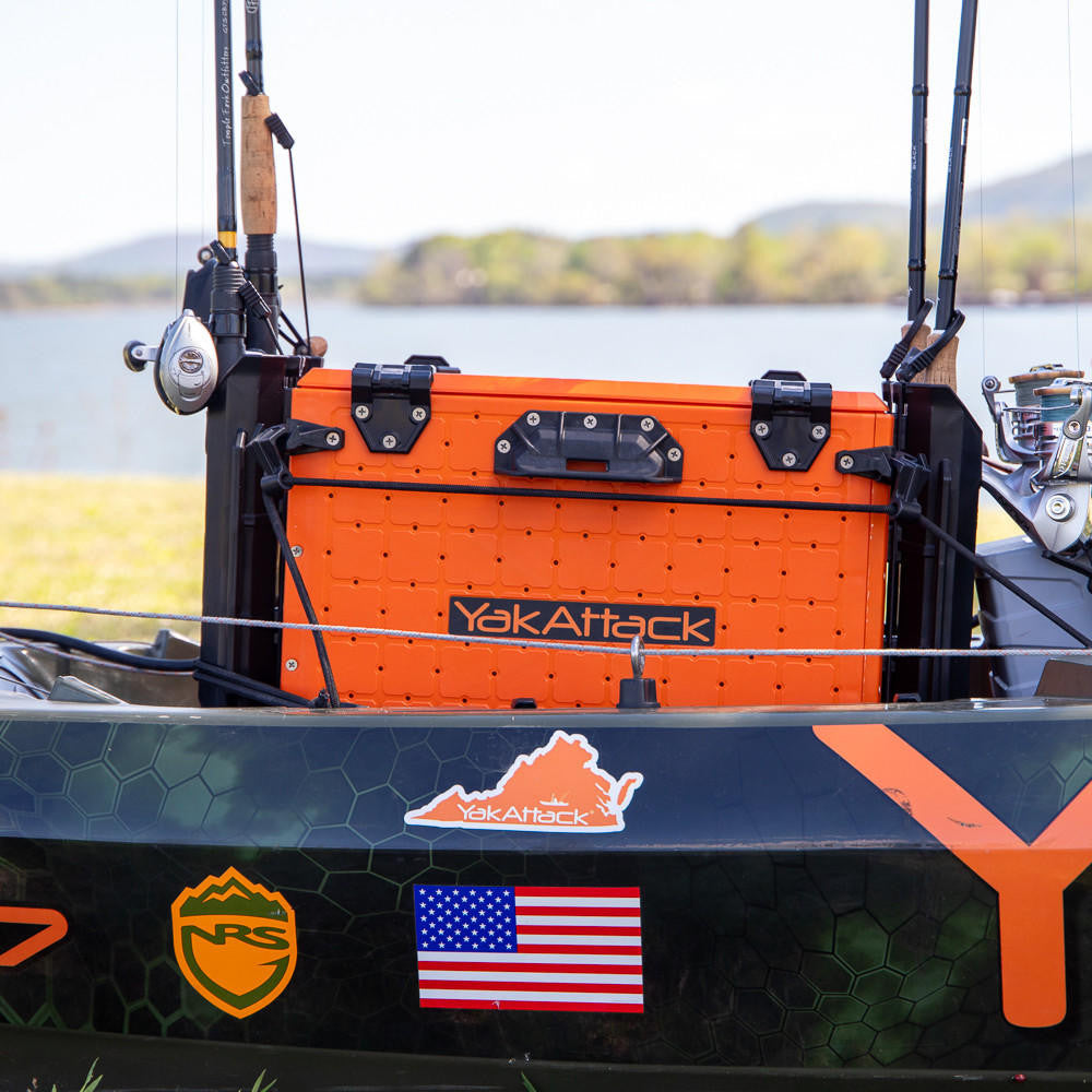 BlackPak Pro Kayak Fishing Crate - 13" X 16" YakAttack