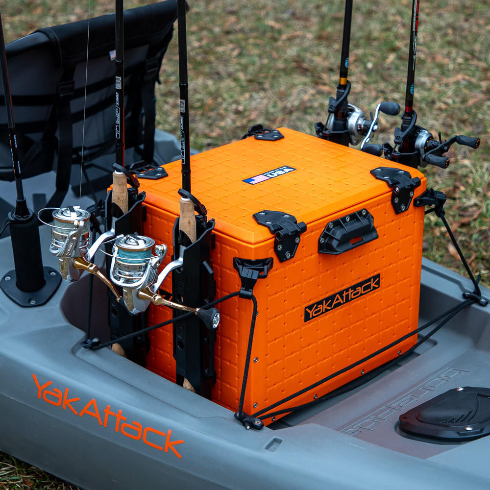 BlackPak Pro Kayak Fishing Crate - 13" X 16" YakAttack