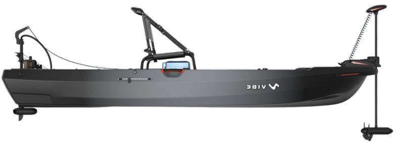 Libérez le courant. Gouverner l'eau. Vivez l'aventure de pêche ultime avec le Vibe Kayaks Sea Ghost 105 WRD. Ce kayak est conçu pour les pêcheurs qui veulent plus de puissance et d'autonomie. Avec un système motorisé pré-câblé, vous pouvez brancher une batterie et laisser le courant derrière vous. Le kayak est vendu et classé comme un navire non motorisé ; le moteur est un accessoire amovible. Le Sea Ghost 105 WRD est prêt à l'emploi, Plug &amp; Play avec de multiples fonctionnalités d'alimentation.
