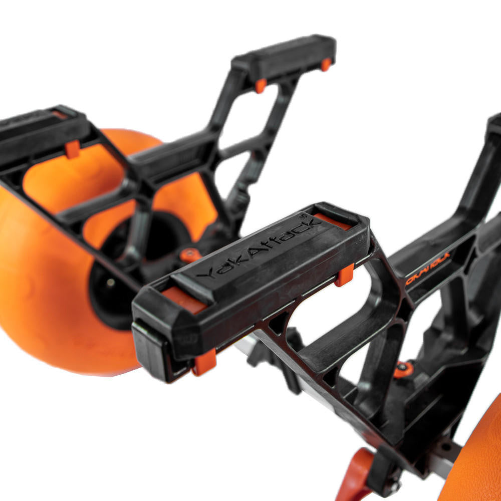 Chariot de kayak Townstow bunkster avec pneus sable